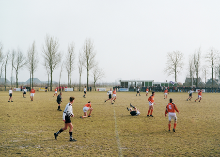 Dutch Fields by Hans van der Meer [[MORE]]
In honor of Holland’s 8-1 thrashing of Hungary yesterday, I present these photographs from Hans van der Meer’s fantastic work “Dutch Fields”. That collection, while often paling in notoriety to the scope he...