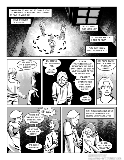 here’s the short comic I did for Dirty Diamonds #8, about the...