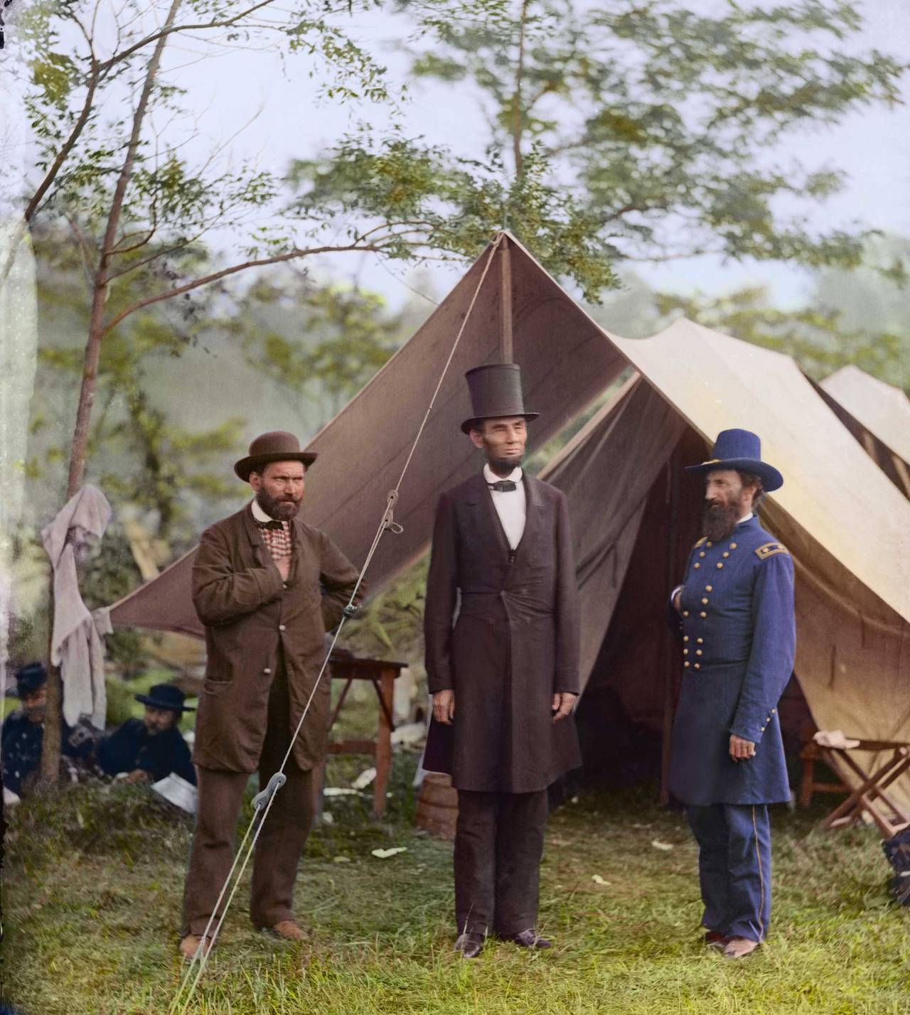Раскрашенные фото гражданской войны. 
