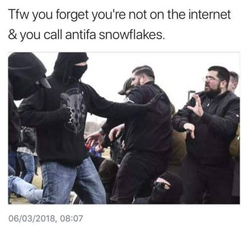 masked-up - durkin62 - When you’re antifa and you forget you’re...