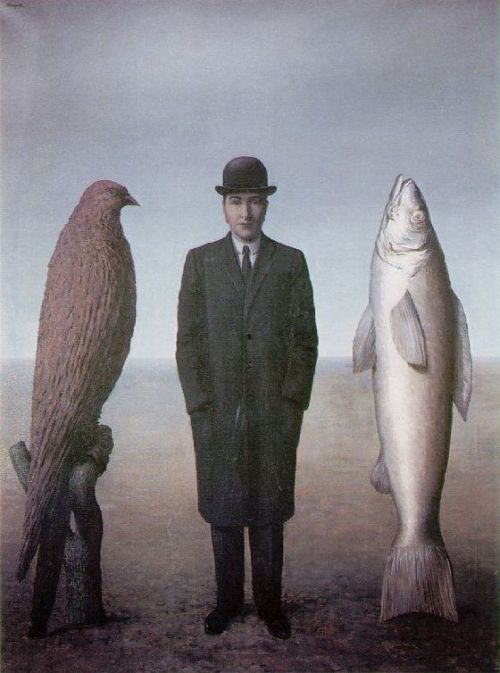 surrealism-love - The presence of spirit, 1960, Rene Magritte