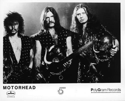 rockandrollpicsandthings - Motörhead, great promocard from Iron...