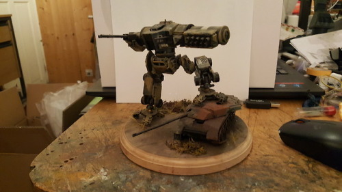 nicolemakes - Here is my model of an Argus, loosely based on the...