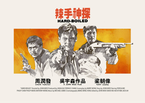 antoniostella - Poster for “Hard Boiled” #辣手神探 - 1992 by John...
