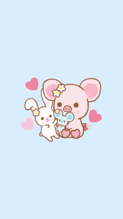 cupcakesandrainbowsxoxo:Lil piggy lockscreens requested by...