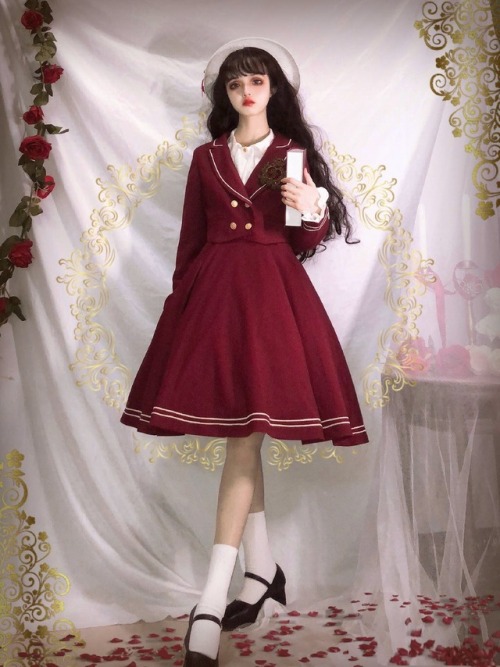 lolita-wardrobe - 【-My School Memories-】 JSK, Jacket and Blouse...