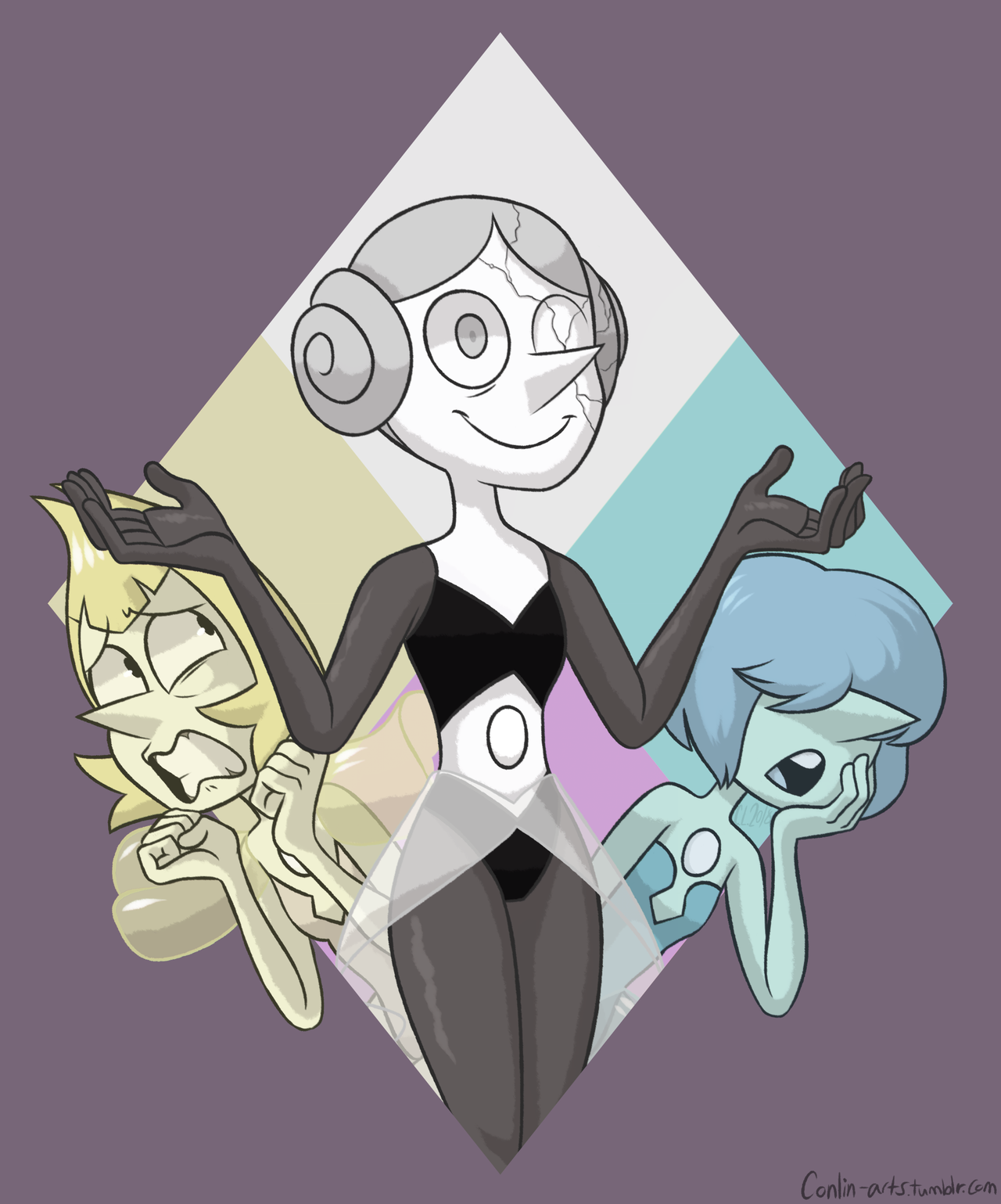 Wanted to draw something silly with the Diamond’s Pearls!