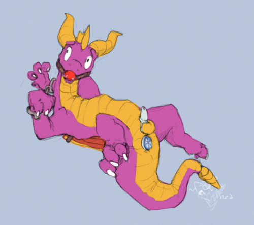 dp-nsfw-art - redsnsfwcorner - the 1st set of Spyro commission for...