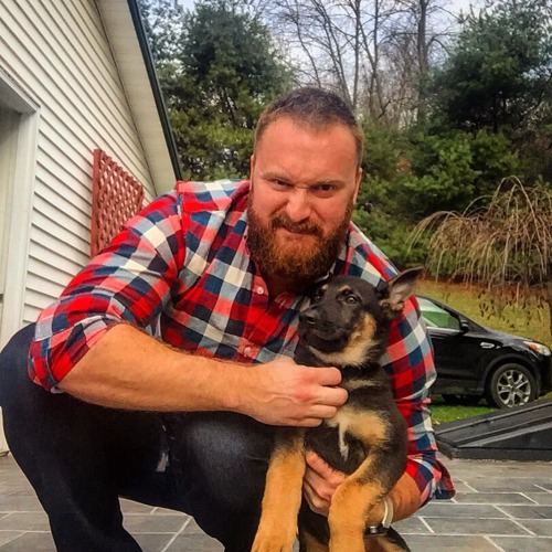 Me and my Bro’s German Shepherd pup. Instagram...