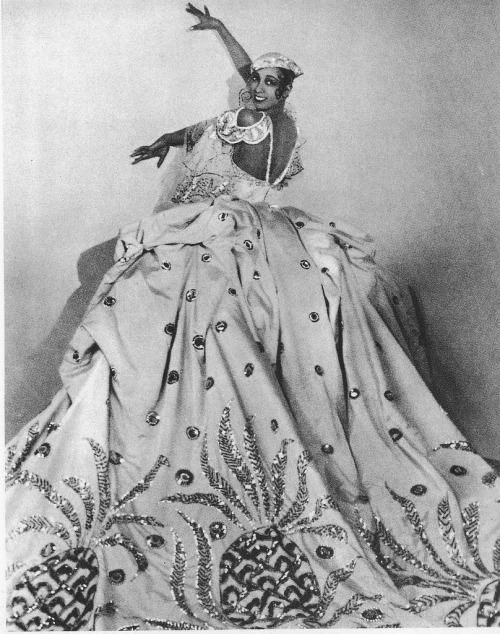 fawnvelveteen - Portrait of Josephine Baker, 1930’s