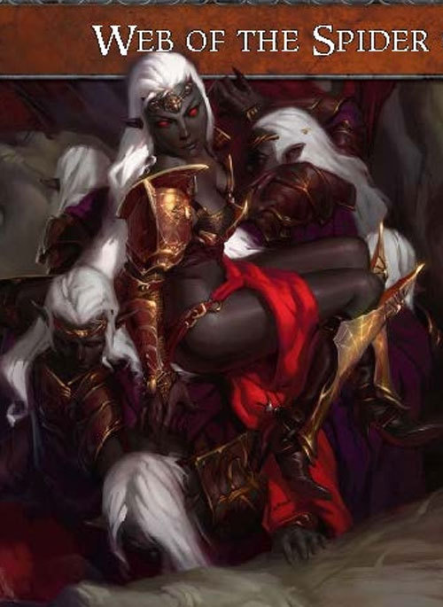 Drow society is supposed to an EVIL matriarchy where the women hold all the positions of power and political influence, while men are treated as a servant class who’s value is measured by their usefulness to their female benefactors.  Because apparently nothing is more terrifying than a society where men are treated like women and vice versa.  Yet in Dungeons and Dragons, and many similar franchises, always seem depict drow women going to ridiculous lengths to cater to the male gaze.  They dress not for comfort, practicality or to flaunt their wealth but rather to showcase their sexy - even when they’re supposed to focusing on misandry or being dangerous.  But perhaps I am just being jaded and cynical, perhaps there is a simple explanation!  So I am running a contest and offering a Steam copy of Life Goes On - a game that perfectly encapsulates everything Bikini Armor Battle Damage stands for by combining gender equitable armor and gratuitous violence.     All you have to do is think up a caption and submit it either by Tumblr’s answer function or the Disqus comments below.  The competition will run for exactly seven days, and the winner will be judged by myself and announced the day after - all entries will be expected to adhere to our Submission Guidelines (specifically the “what is NOT welcome” section).  - wincenworks  So in 50 words or less what is going on with the drow in the picture up top?