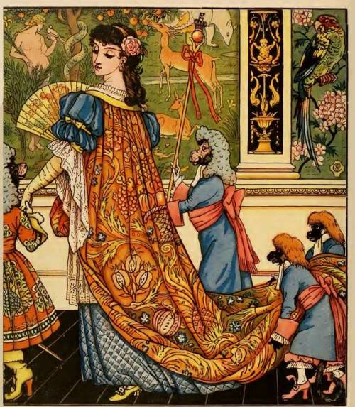 maudelynn - Walter Crane’s illustrations for Beauty and the...