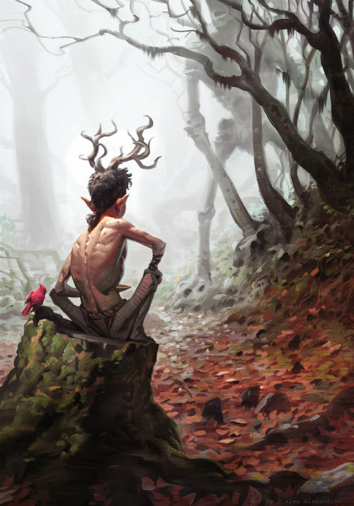 morbidfantasy21 - Forest Spirit by AlexAlexandrov