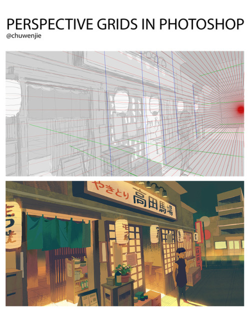 chuwenjie - If you’ve ever tried to draw a perspective grid by...