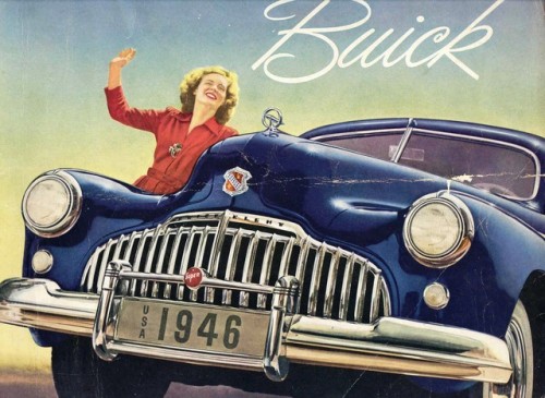 frenchcurious - Brochure Buick 1946 - source The Daily Drive.