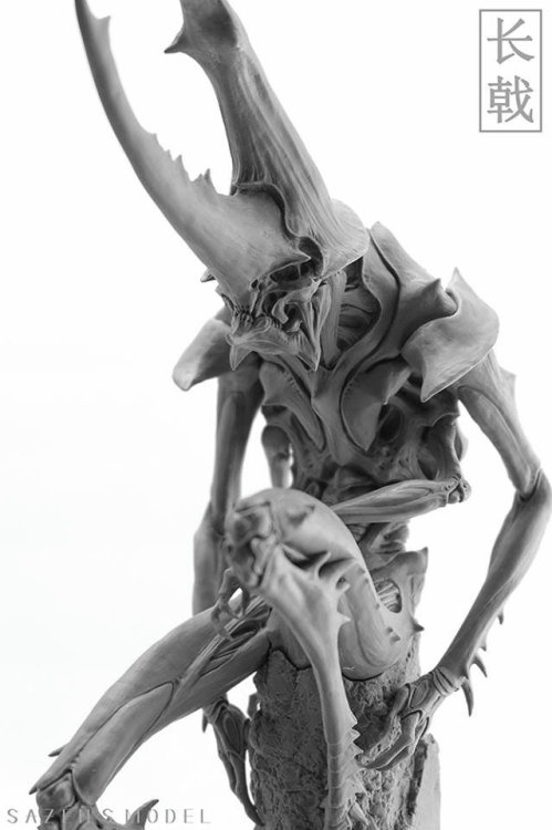 bughaze - Sazen Lee has sculpted this truly cool oddity named...