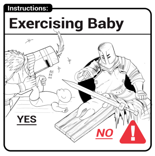 v087 - Baby Instructions 101 - Souls edition