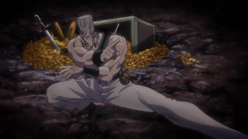 jjbacaps - who can make a pose this hard better than Polnareff?