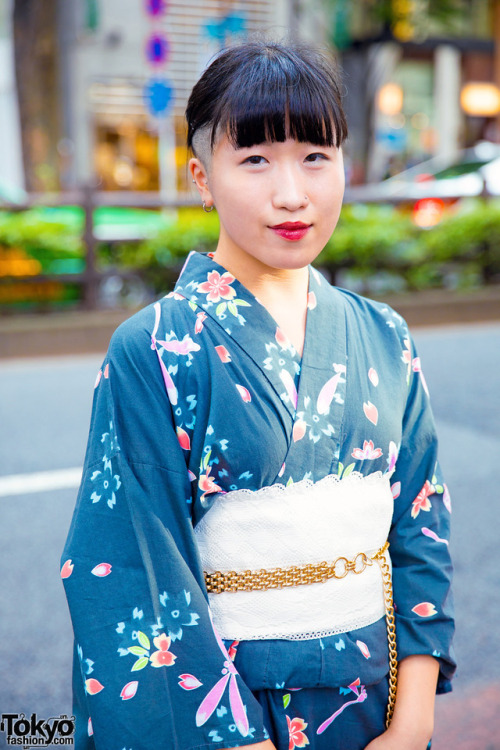 tokyo-fashion:21-year-old Marina - a Japanese college student...