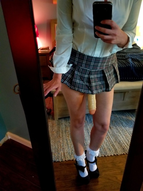 hotpeggingcouple - Who doesn’t love a school girl outfit? Who...