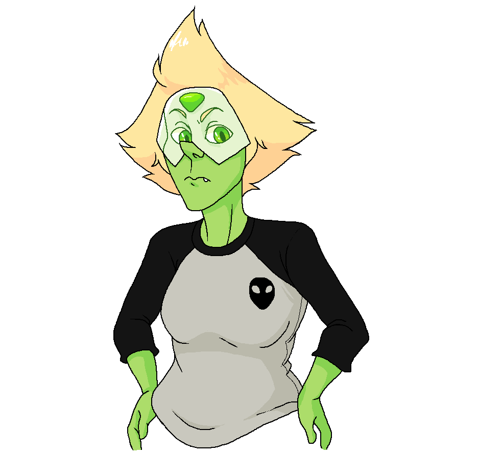 peri in my fave shirt