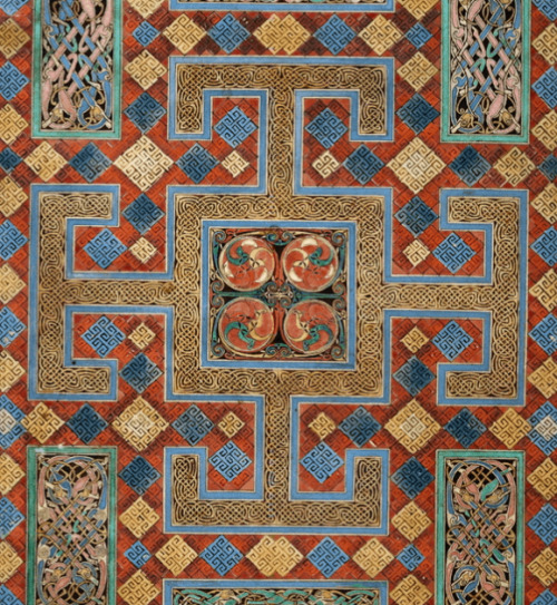 artdetails - Lindesfarne Gospels, late 7th century, written and...