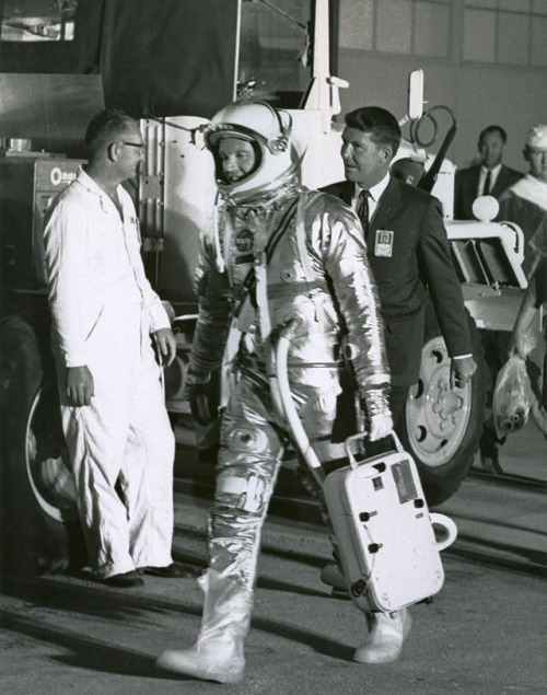 humanoidhistory:May 15, 1963 – The Mercury-Atlas 9 mission lifts...