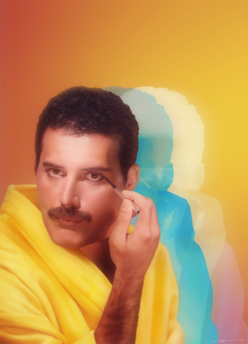eliciaforever:Freddie by Elicia Donze, drawn in PS for @bwap....