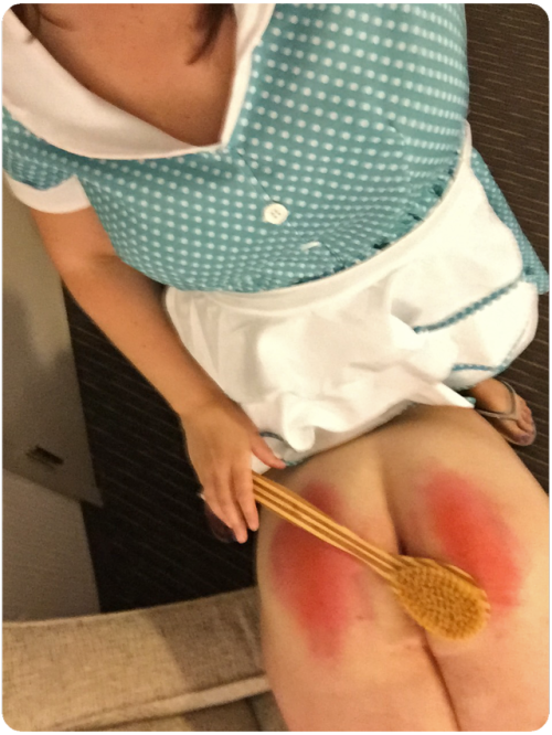 pasparm - sandalsandspankings - The cleaning lady taking her...
