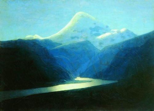 artist-kuindzhi - Elbrus in the Evening, Arkhip KuindzhiMedium - ...