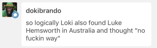 okayloki - vampireapologist - every time i watch Ragnarok I think for sure that Loki actually went...