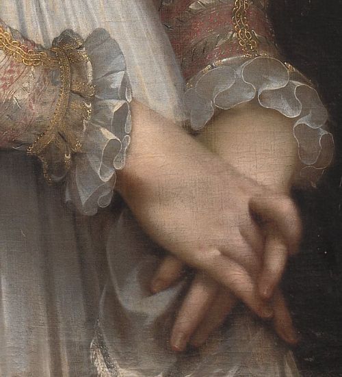 artemisdreaming - Portrait of a Young Lady, c.1600, detail,...