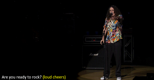 digitaldiscipline:if you ever have the chance to see Weird Al...