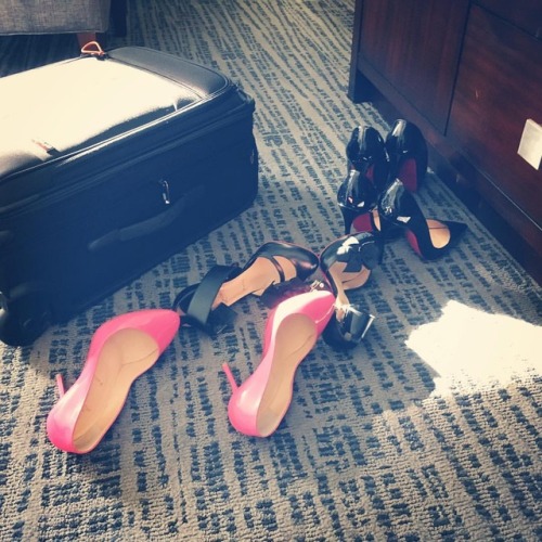engineeringinheels - Do you think I brought too many heels for a...