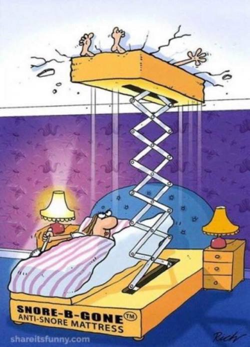 jokideo - Anti snore mattress - funny cartoonFor more funny...