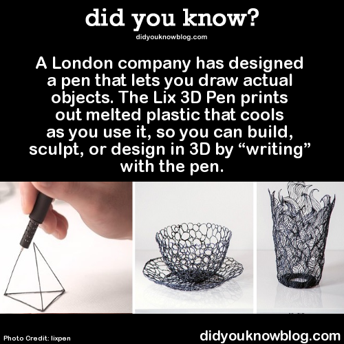 did-you-kno:A London company has designed a pen that lets you...