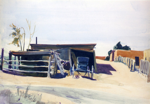 tacoguy1166 - artist-hopper - Adobes and Shed, New Mexico,...