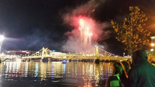 Fireworks in Pittsburg, November 2015