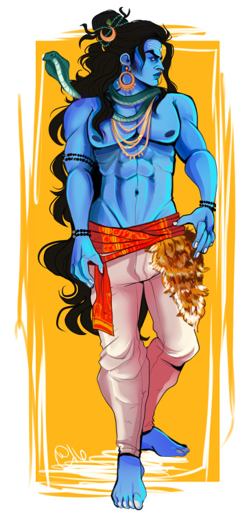 mo0gs - Working on new concepts! Shiva based off the Hindu god...