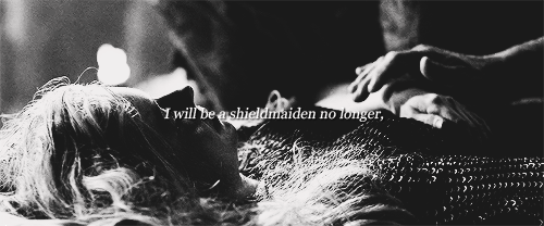 glorfindhel - I will be a shieldmaiden no longer, nor vie with...