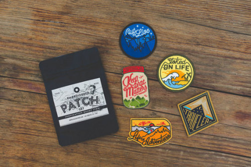lesstalkmoreillustration - Iron On Embroidered Patches By...