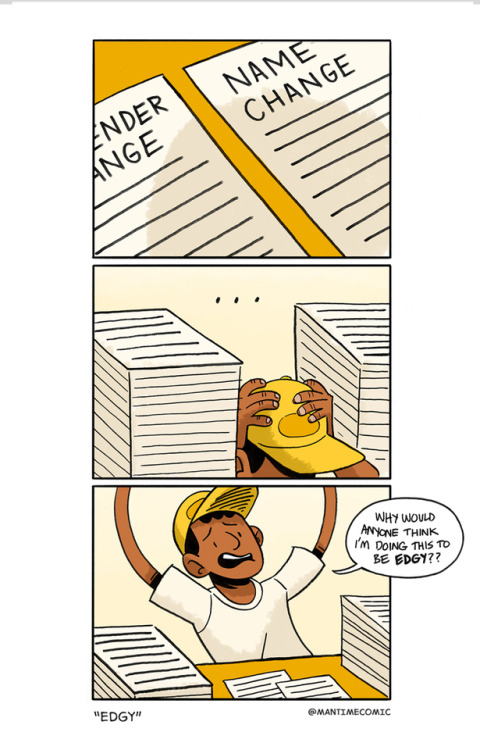 theroguefeminist - mantimecomic - Being buried in paperwork is...