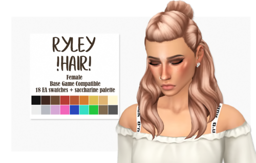 wild-pixel - Ryley HairA cute little braided half up half down...