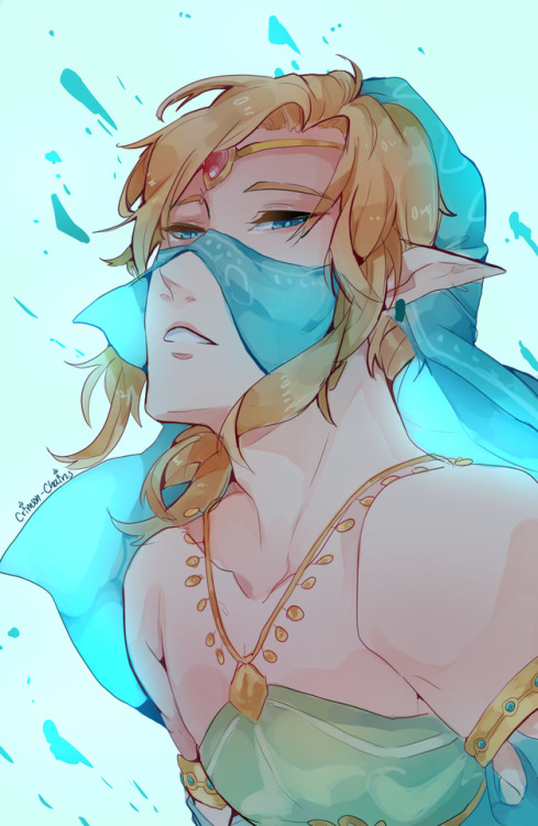 crimson-chains - Just got Link’s Gerudo outfit <3 What a...