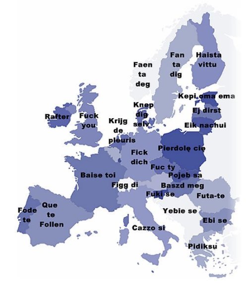 Mapa de Europa útil
