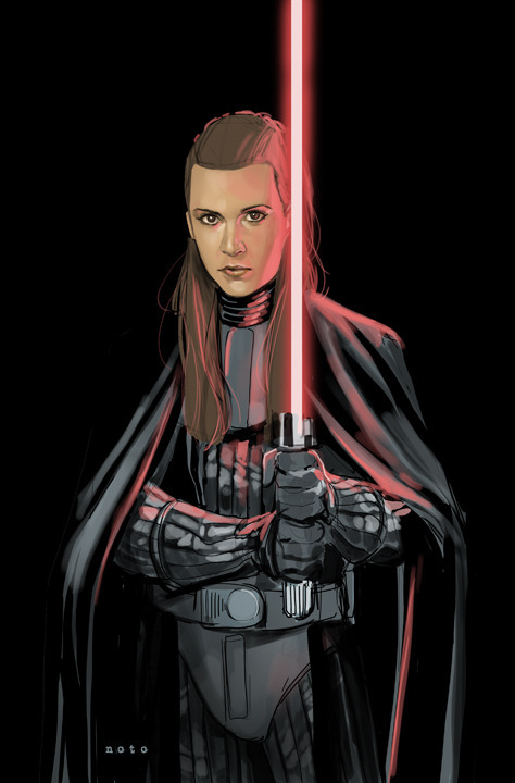 heroineimages - andro-womeninarmor - Leia Skywalker - Dark Lord...