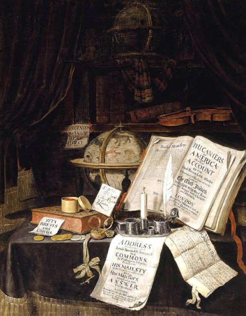 life-imitates-art-far-more - Evert Collier (1642-1708)“Vanitas...