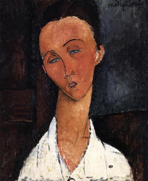 artist-modigliani - Lunia Czechowska, 1918, Amedeo...