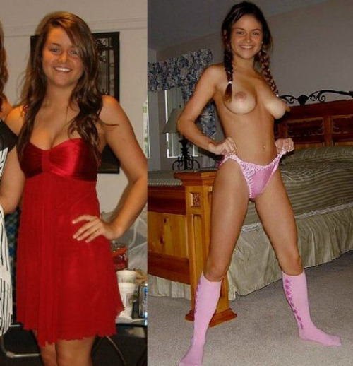 women-dressed-undressed - See even more women who reveal their...