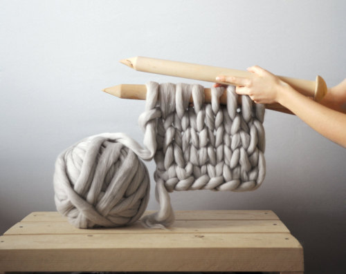 ladyinterior - Oversized Knitted Blankets, Anna Mo